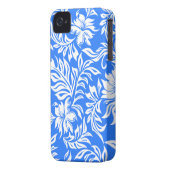 Waikiki Hibiscus Hawaiian iPhone 4 Cases (Back Left)