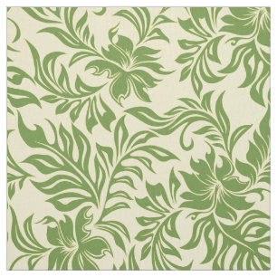 Waikiki Hibiscus Hawaiian Pareau Floral Fabric