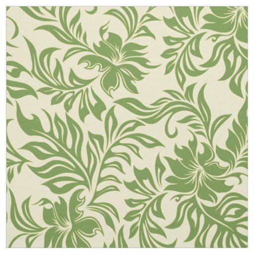 Waikiki Hibiscus Hawaiian Pareau Floral Fabric