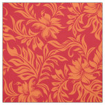 Waikiki Hibiscus Hawaiian Pareau Floral Fabric
