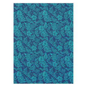 Waikiki Hibiscus Hawaiian Pareau Floral Tablecloth