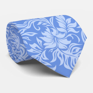 Waikiki Hibiscus Hawaiian Two-sided Printed Tie