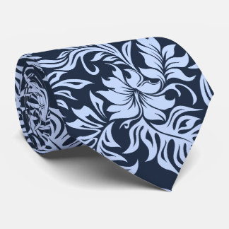 Waikiki Hibiscus Hawaiian Two-sided Printed Tie