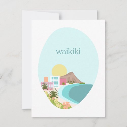 Waikiki Postcard