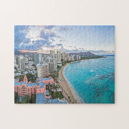 Waikiki Sunrise Jigsaw Puzzle