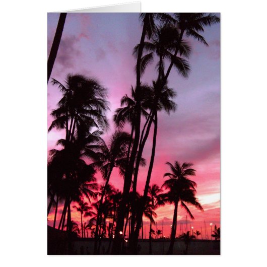 Waikiki Sunset Cards (Front)