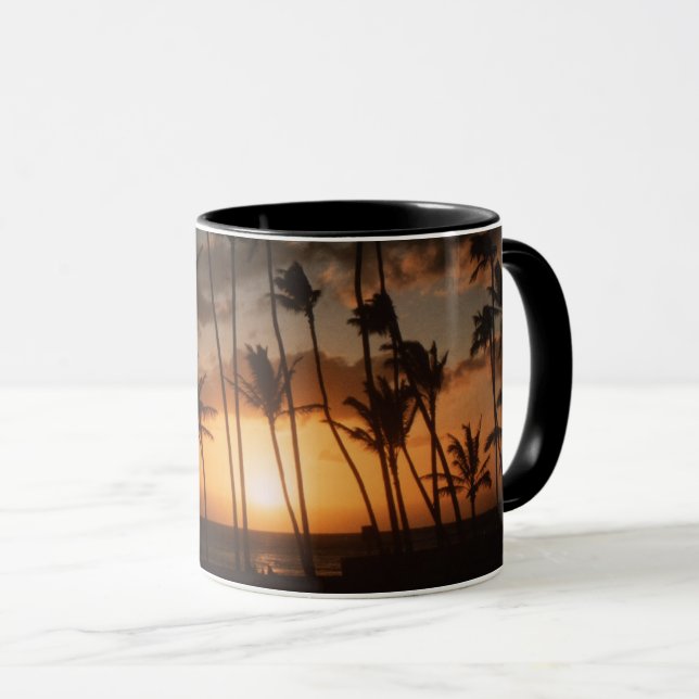 Waikiki Sunset Mug (Front Right)