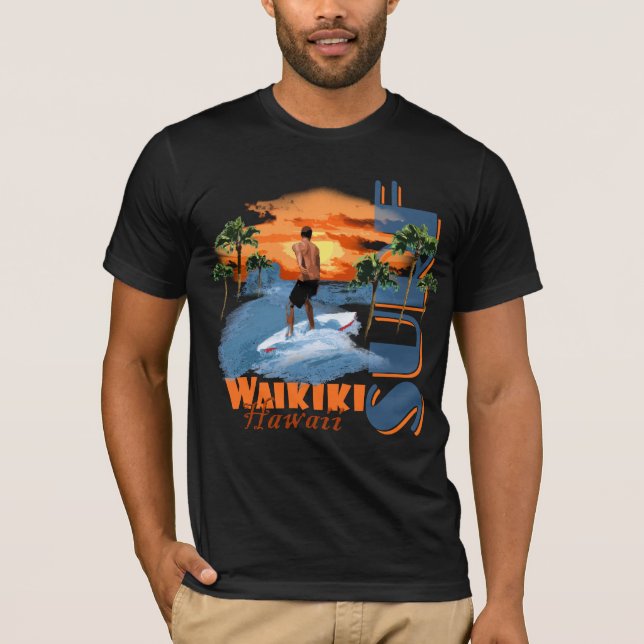 Waikiki SURF! T-Shirt (Front)