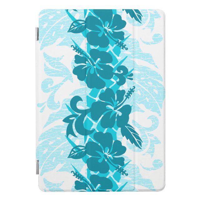 Waikoloa Hawaiian Hibiscus Floral iPad Pro Cover (Front)