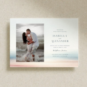 Wailea Photo Wedding Invitation