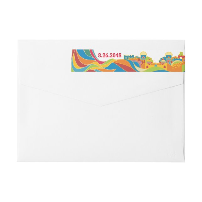 Wailing Wall Address Labels (Back)