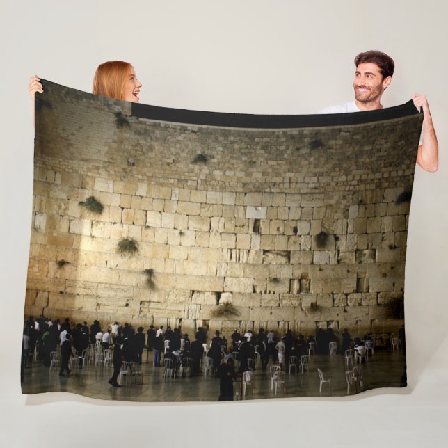 WAILING WALL FLEECE BLANKET (In Situ)