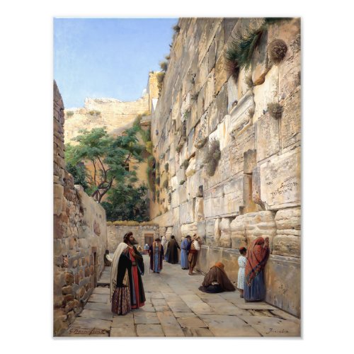 Wailing Wall  Gustav Bauernfeind  Photo Print