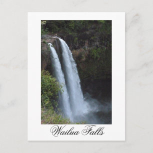 Wailua Falls Kauai Hawaii Postcard