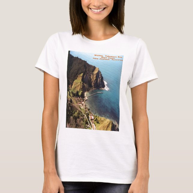 Waima, Tokomaru Bay, Eastcoast, New Zealand Aotear T-Shirt (Front)