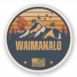 Waimanalo, Hawaii Sticker