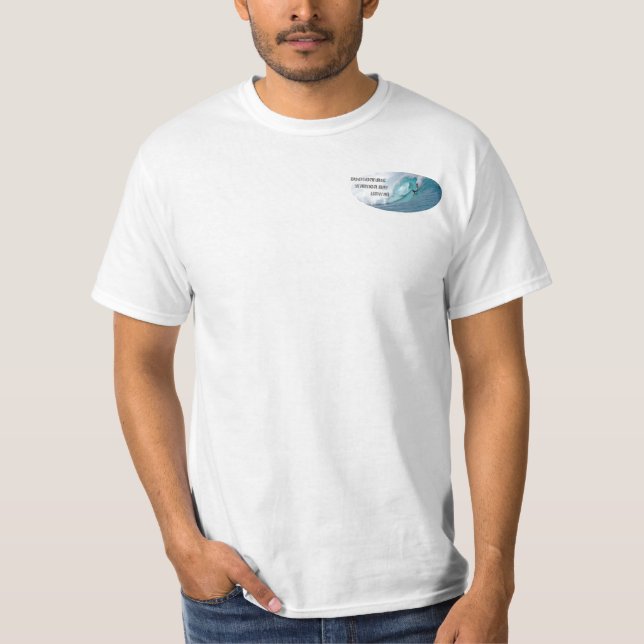 Waimea Bay Bodyboarder T-Shirt (Front)