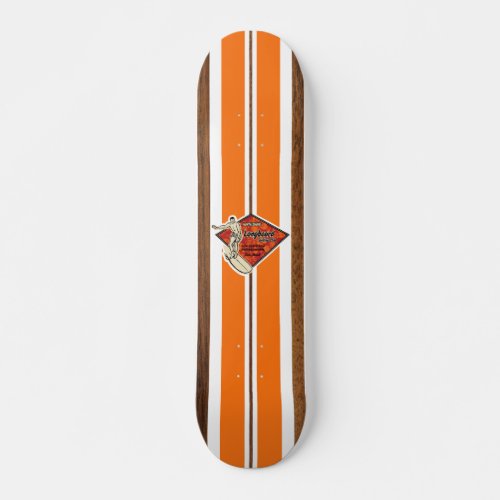 Waimea Bay Vintage Surf Skateboard