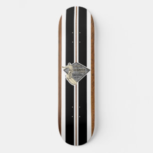 Waimea Bay Vintage Surf Skateboard Deck