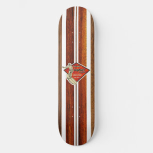 Waimea Bay Vintage Surf Skateboard Deck