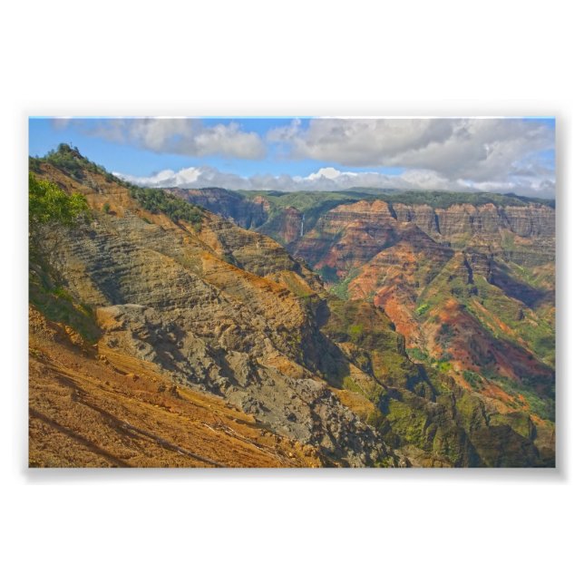 Waimea Canyon, Kauai, Hawaii Photo Print (Front)
