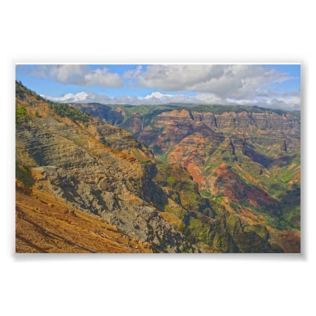 Waimea Canyon, Kauai, Hawaii Photo Print (Front)