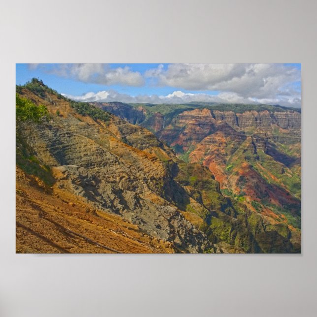 Waimea Canyon, Kauai, Hawaii Poster (Front)