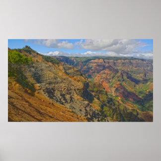 Waimea Canyon, Kauai, Hawaii Poster