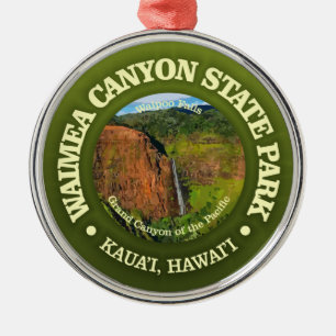 Waimea Canyon SP Metal Ornament
