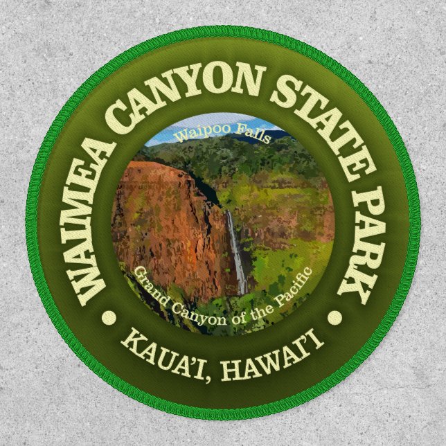 Waimea Canyon SP  Patch (Front)
