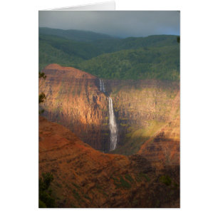 Waimea Canyon Waterfall
