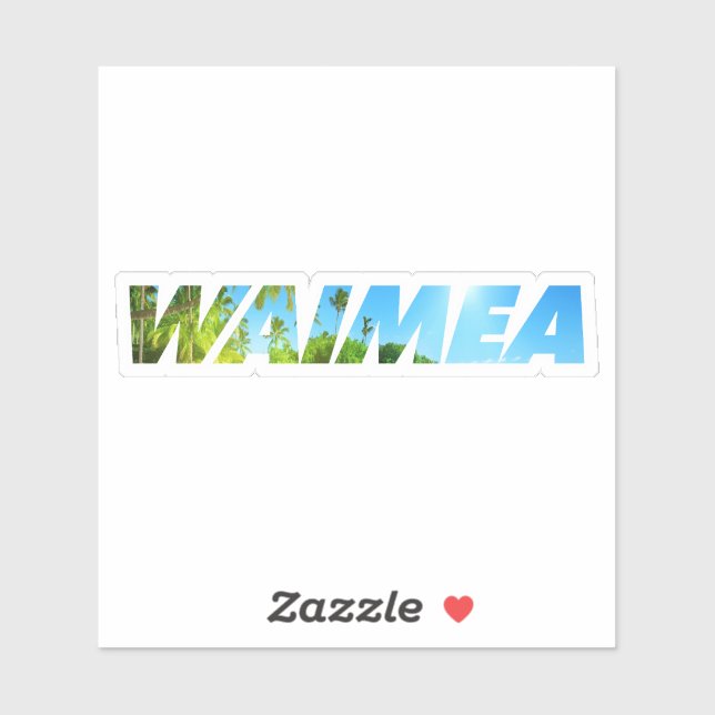 Waimea Sticker (Sheet)