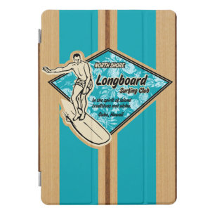Waimea Surfboard Hawaiian FauxWood iPadSmart Cover