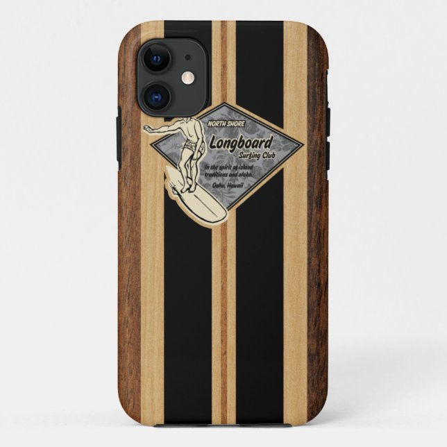 Waimea Surfboard Hawaiian iPhone 5 Cases (Back)