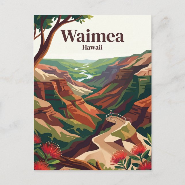 Waimea USA Postcard (Front)