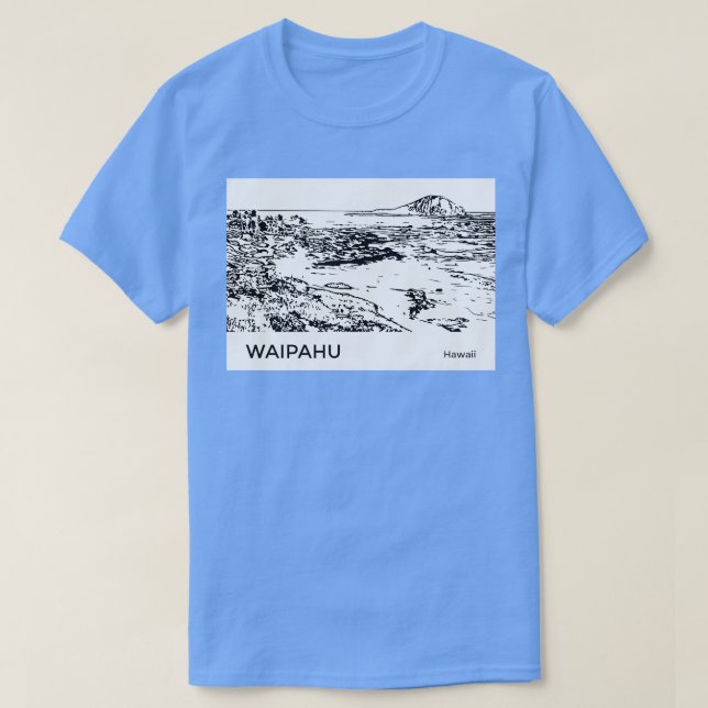 Waipahu Hawaii TShirt (Design Front)