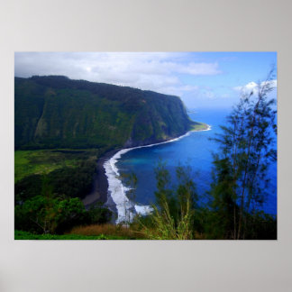 Waipio Valley Lookout, Hawaii, Print