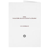 waist greeting card (Back)