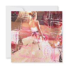 wait bridal invitation