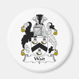 Wait Family Crest Magnet