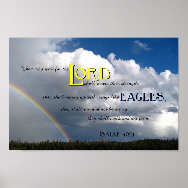 Wait For The Lord Poster (Front)