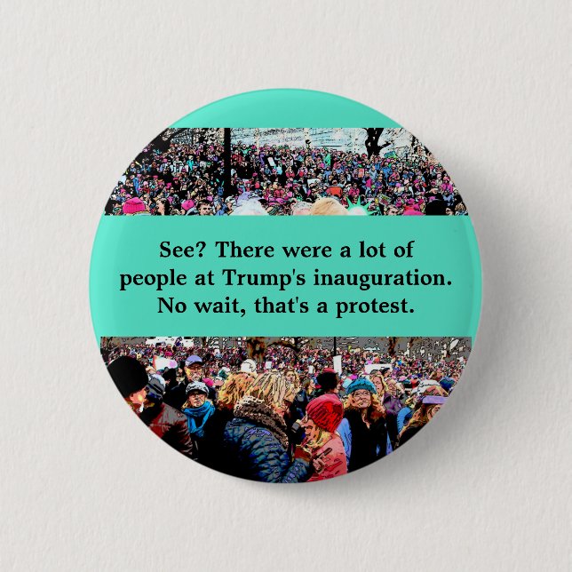 Wait that's a protest button (Front)
