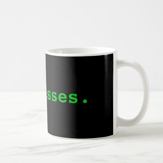Wait. Time passes mug (Right)