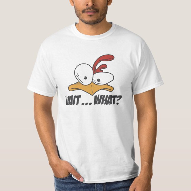 Wait … What? Animals Tee T-Shirt Design (Front)