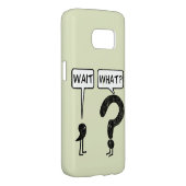 Wait, What? Learning English Case-Mate Samsung Galaxy Case (Back/Right)