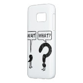 Wait, What? Learning English White Case-Mate Samsung Galaxy Case (Back Left)