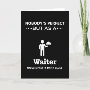Waiter Card