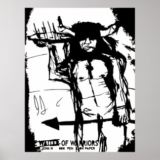 WAITER OF WARRIORS POSTER