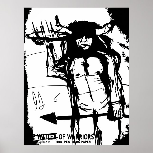 WAITER OF WARRIORS POSTER (Front)