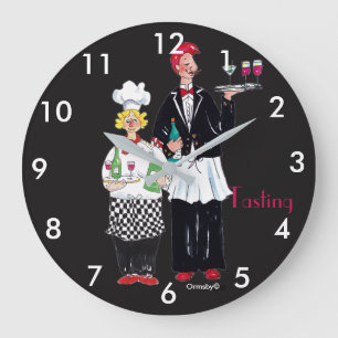 waiter wall clock